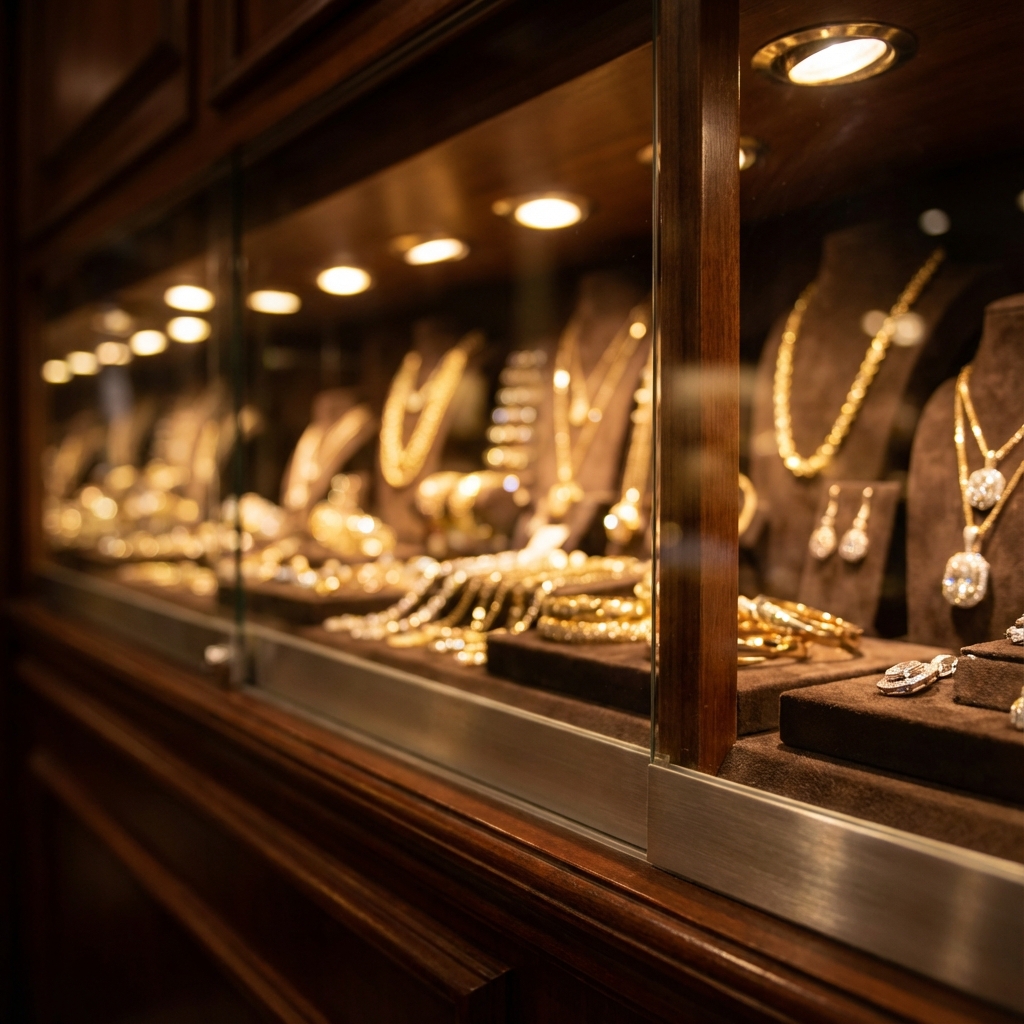 Mert Kuyumculuk Vitrin